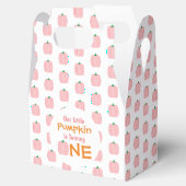 Little Pumpkin 1st Birthday Bedankdoosjes (Geopend)