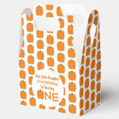 Little Pumpkin 1st Birthday Bedankdoosjes (Geopend)