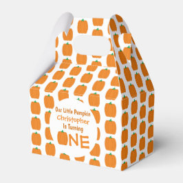 Little Pumpkin 1st Birthday Bedankdoosjes