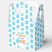 Little Pumpkin 1st Birthday Bedankdoosjes (Geopend)