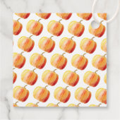 Little Pumpkin 1st Birthday Bedankjes Labels (Achterkant)