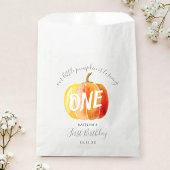 Little Pumpkin 1st Birthday Bedankzakje