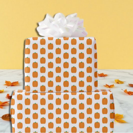 Little Pumpkin 1st Birthday Cadeaupapier