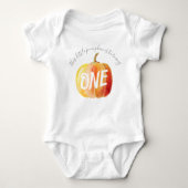 Little Pumpkin 1st Birthday Romper (Voorkant)