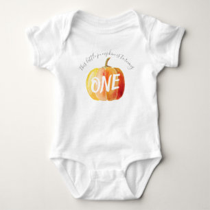Little Pumpkin 1st Birthday Romper