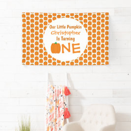 Little Pumpkin 1st Birthday Spandoek