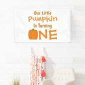 Little Pumpkin 1st Birthday Spandoek (Insitu)