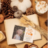 Little Pumpkin 2e verjaardag Kaart