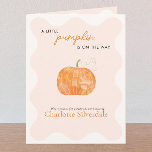 Little Pumpkin Autumn Herfst Baby shower
