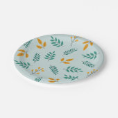 Little Pumpkin Autumn Herfst Verjaardag Papieren Bordje (Gekanteld)