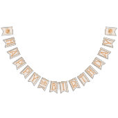 Little Pumpkin Autumn Leaf Herfst 2e verjaardag Vlaggetjes (Alle)