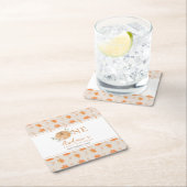 Little Pumpkin Autumn Leaf Herfst Eerste 1e verjaa Kartonnen Onderzetters (Insitu)