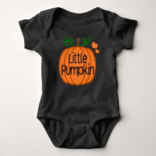 Little Pumpkin Baby Bodysuit (Voorkant)