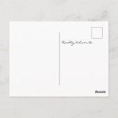 Little Pumpkin Baby shower Bedankt Briefkaart (Achterkant)