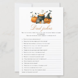 Little Pumpkin Baby shower Dad Jock Activity Games