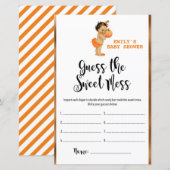 Little Pumpkin Baby shower Game PRINED (Voorkant / Achterkant)