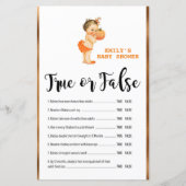 Little Pumpkin Baby shower Game PRINED (Voorkant)