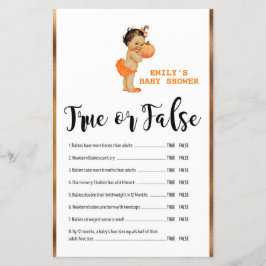 Little Pumpkin Baby shower Game PRINED