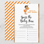 Little Pumpkin Baby shower Game PRINED (Voorkant / Achterkant)