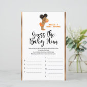 Little Pumpkin Baby shower Game PRINED (Staand voorkant)