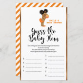Little Pumpkin Baby shower Game PRINED (Voorkant / Achterkant)