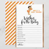 Little Pumpkin Baby shower Game PRINED (Voorkant / Achterkant)