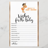 Little Pumpkin Baby shower Game PRINED (Voorkant)