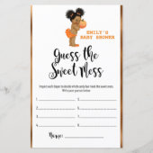 Little Pumpkin Baby shower Game PRINED (Voorkant)