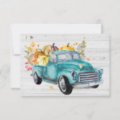 Little Pumpkin | Baby shower gaming Kaart (Achterkant)