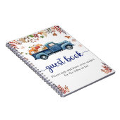 Little Pumpkin Baby shower Gastenboek Notitieboek (Rechterzijde)