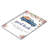 Little Pumpkin Baby shower Gastenboek Notitieboek (Linkerzijde)