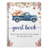 Little Pumpkin Baby shower Gastenboek Notitieboek (Voorkant)