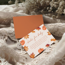 Little Pumpkin Baby shower Herfst Boeken voor Baby