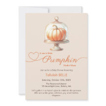 Little Pumpkin Baby shower - Herfst Chic