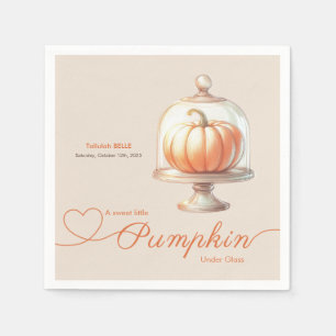 Little Pumpkin Baby shower - Herfst Elegantie Servet