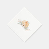 Little Pumpkin Baby shower Napkins Servet (Hoek)