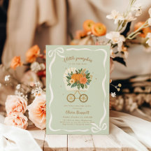 Little Pumpkin Baby shower Nodig Herfst Neutraal