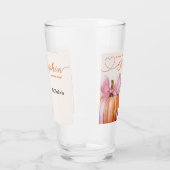 Little Pumpkin Baby shower Ribbon – Romantisch Sal Glas (Links)