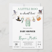 Little Pumpkin Baby shower voor Boy Kaart (Voorkant)