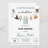 Little Pumpkin Baby shower voor Boy Kaart (Voorkant / Achterkant)