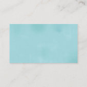 Little Pumpkin Blue Diaper Baby shower Card Informatiekaartje (Achterkant)