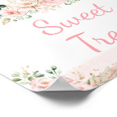 Little Pumpkin Blush Roos Gold Sweet Treats teken Poster (Hoek)