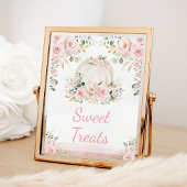 Little Pumpkin Blush Roos Gold Sweet Treats teken Poster