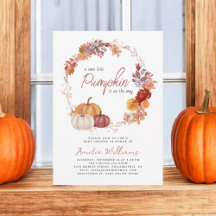 Little Pumpkin Boho Genderneutraal Baby shower