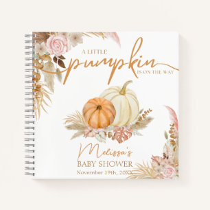 Little Pumpkin Boho Herfst Floral Notitieboek