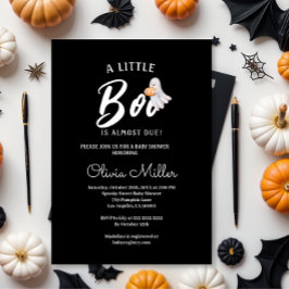 Little Pumpkin Boo – Halloween Baby Shower Kaart
