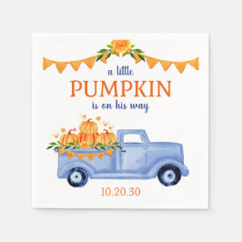 Little Pumpkin Boy Baby shower servetten