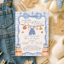 Little Pumpkin Boy Kleding Herfst Baby shower