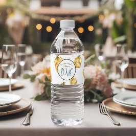 Little Pumpkin Boys Verjaardag Party Waterverf Waterfles Etiket