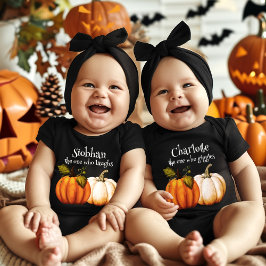 Little Pumpkin eerste Halloween gepersonaliseerd Romper